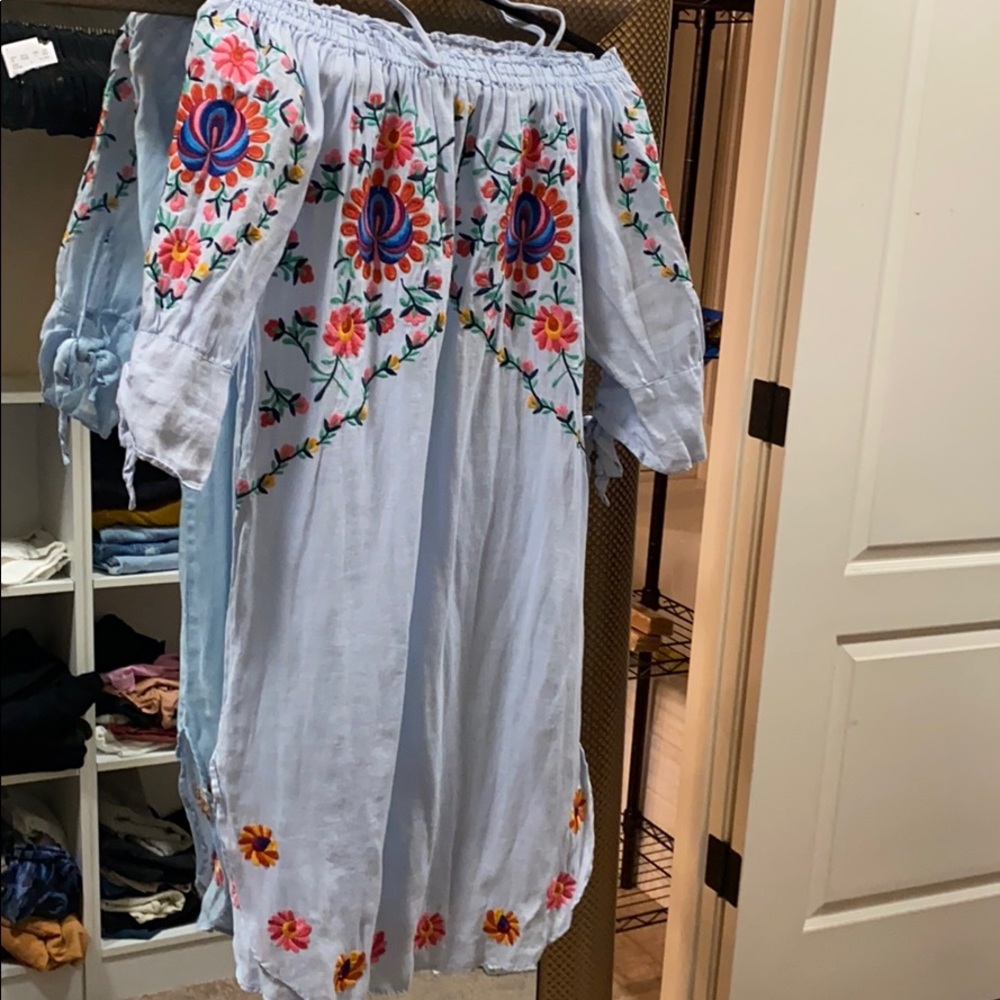 Zara off shoulder dress